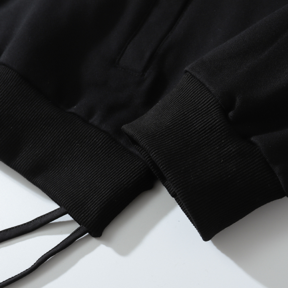 American Punk Bold Print Hoodie