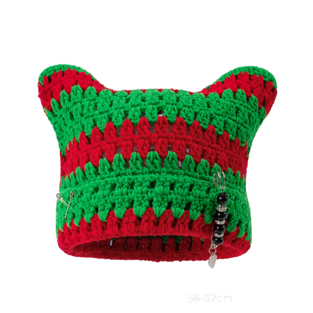 Punk Devil Ears Knit Hat