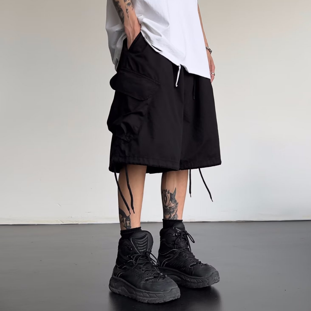 Japanese Loose Cargo Shorts