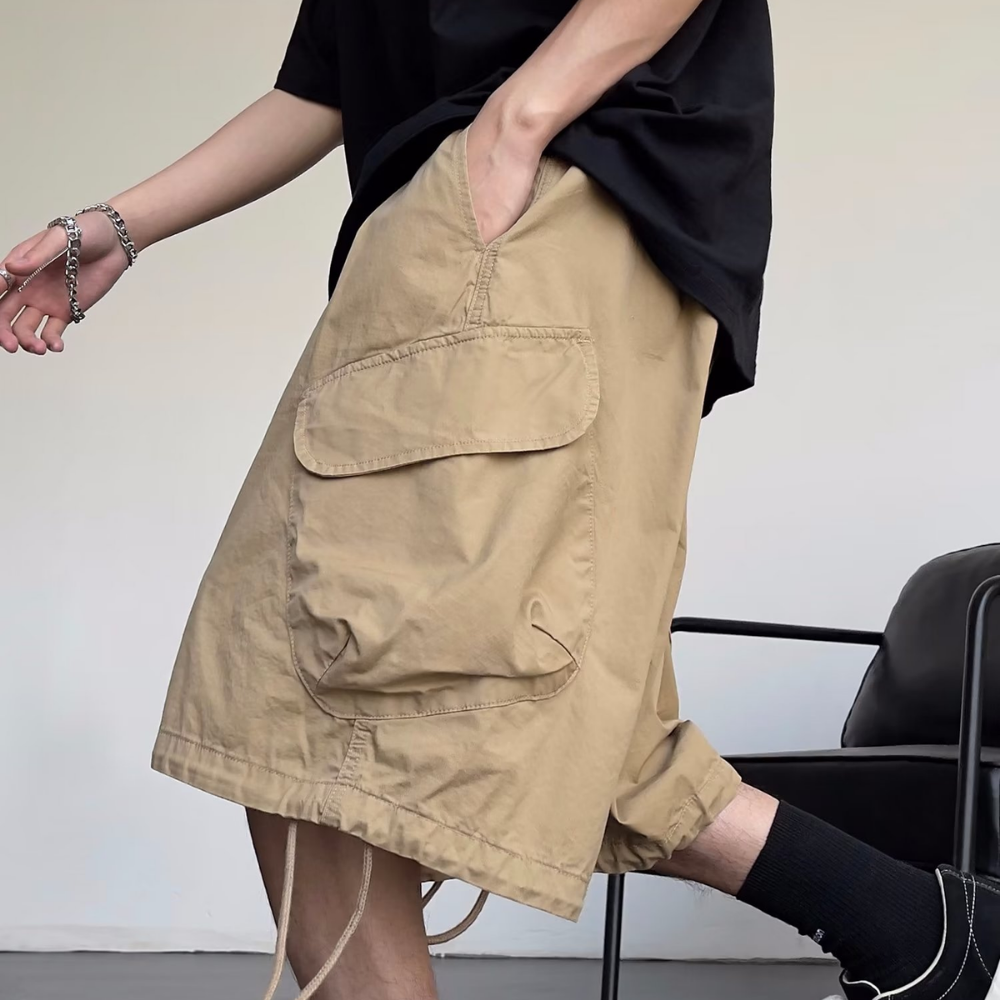 Japanese Loose Cargo Shorts