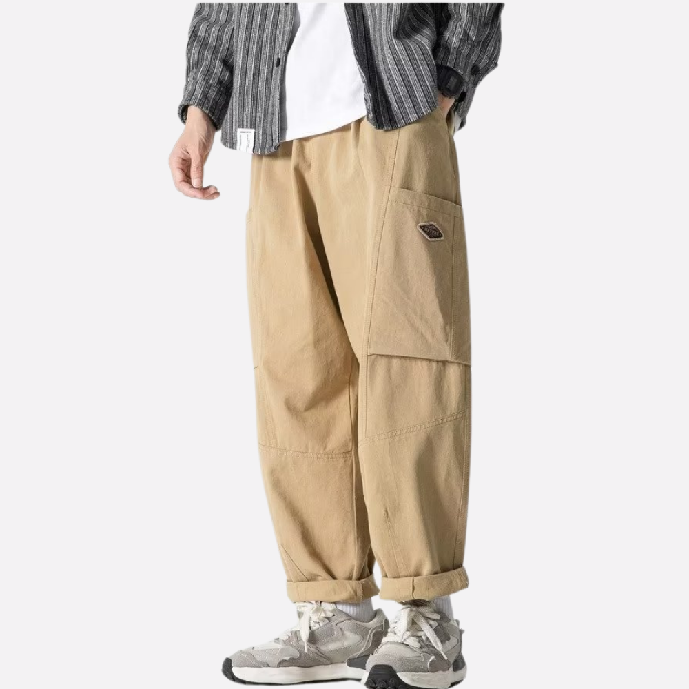Retro Side Pocket Cargo Pants