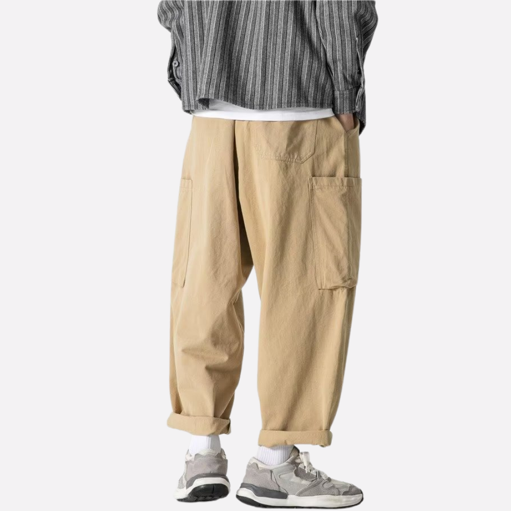 Retro Side Pocket Cargo Pants