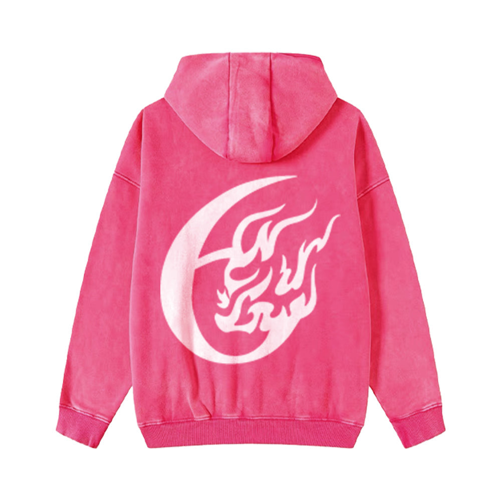 6Kull 'RFTA' Printed Tracksuit - Pink