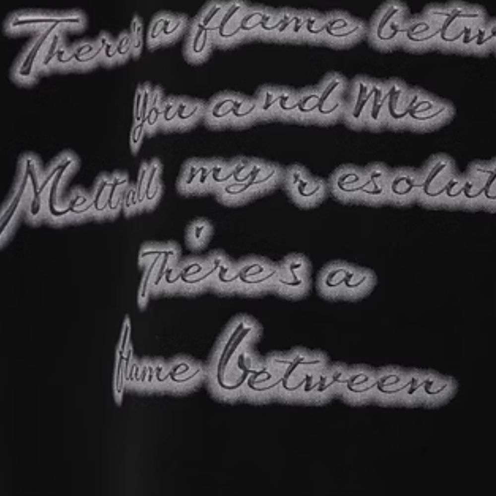 Dark Bloodthirsty Alphabet Print T-Shirt