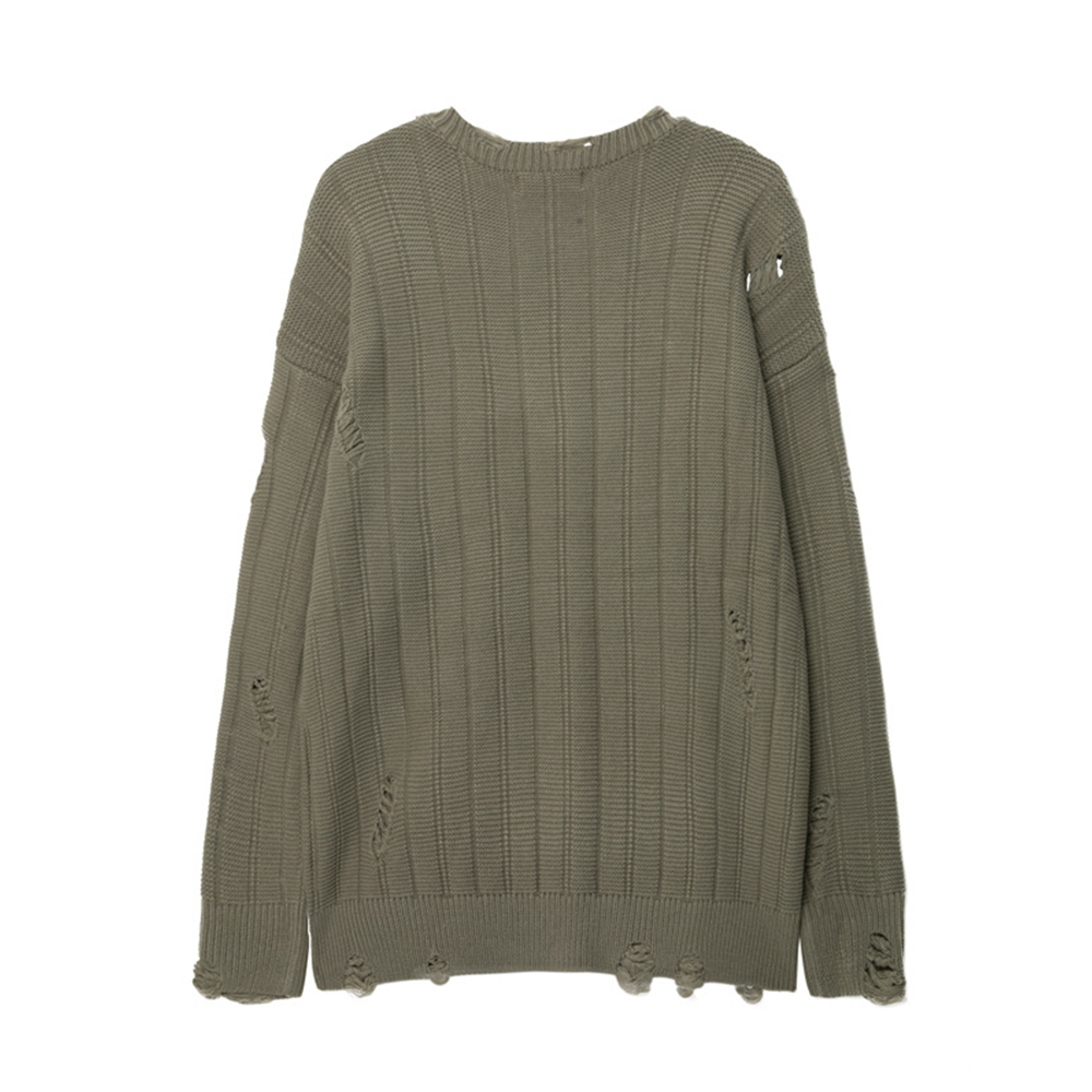 Vintage Cross Hole Sweater