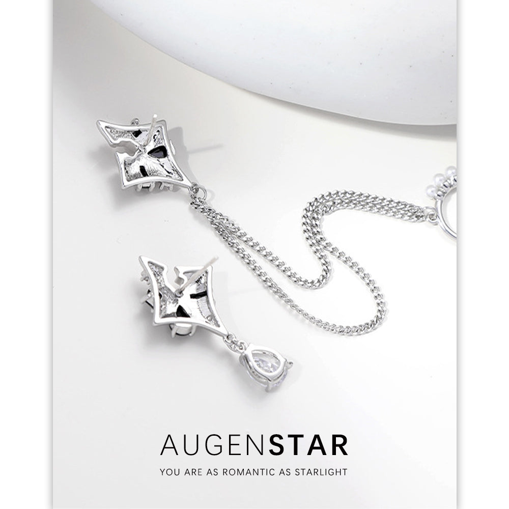 ASR | Urban Square Chain Ear Clip