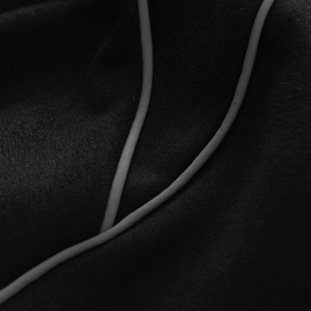 Retro Reflective Strip Star Suede T-shirt