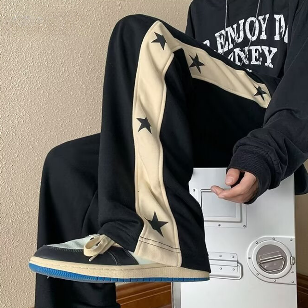 High Street Patchwork R-Star Sweatpants