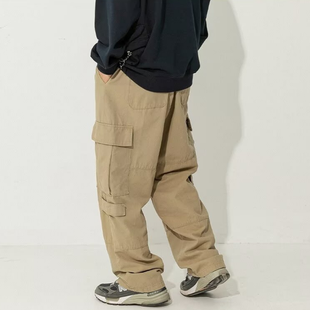 Functional Drawstring Pocket Cargo pants