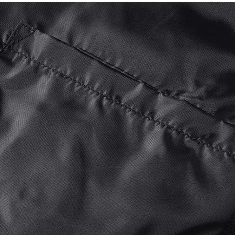 Street Embroidered Biker Leather Jacket