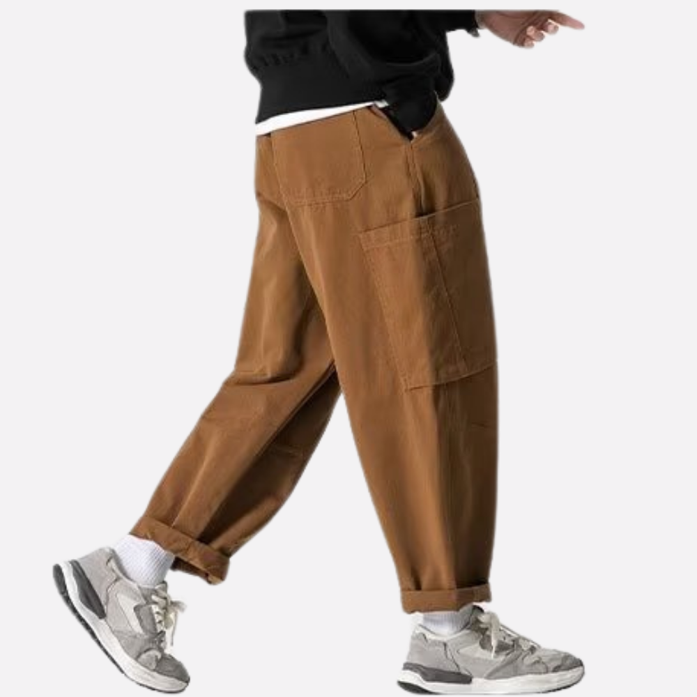 Retro Side Pocket Cargo Pants