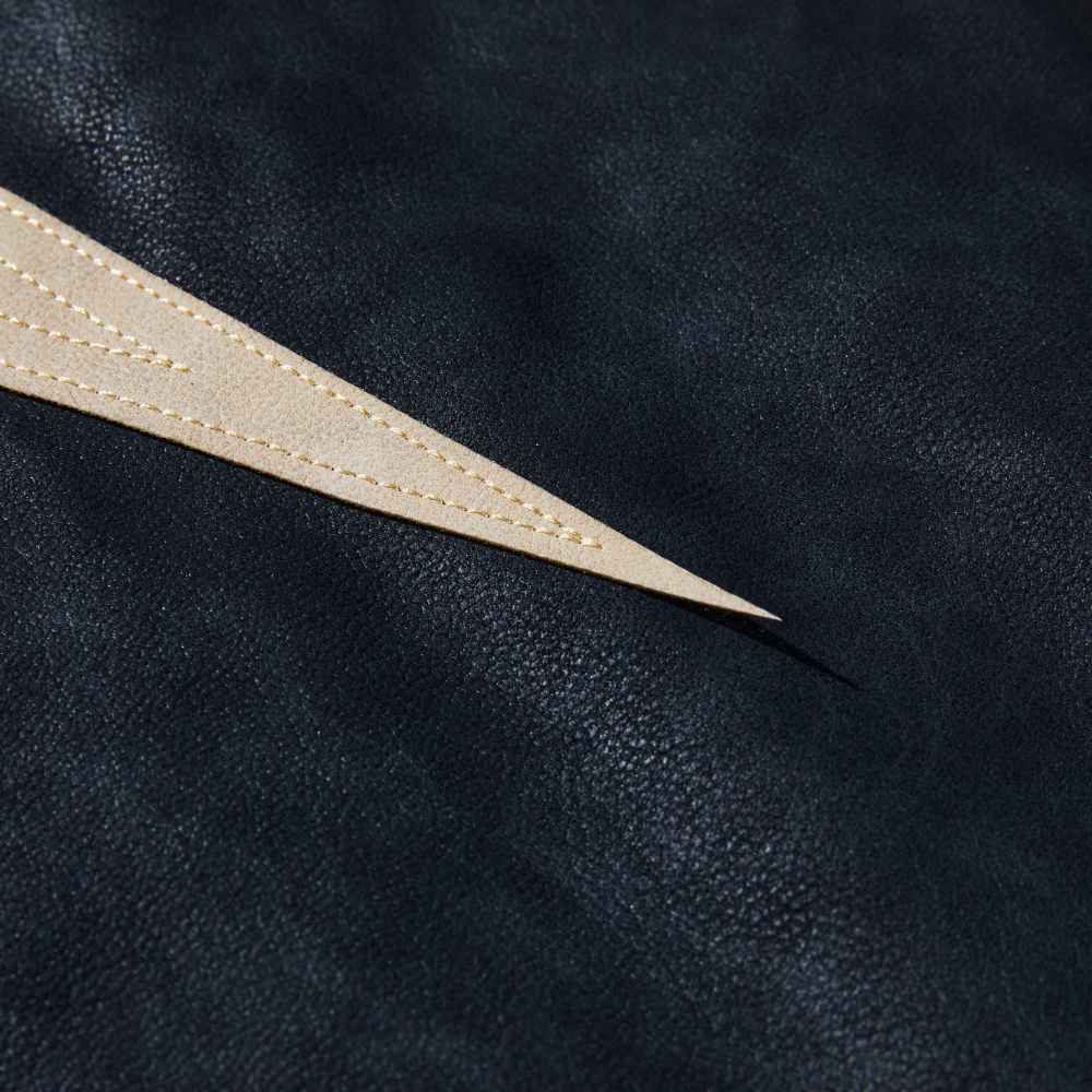 Motorcycle Style Stand collar PU stitching Jacket