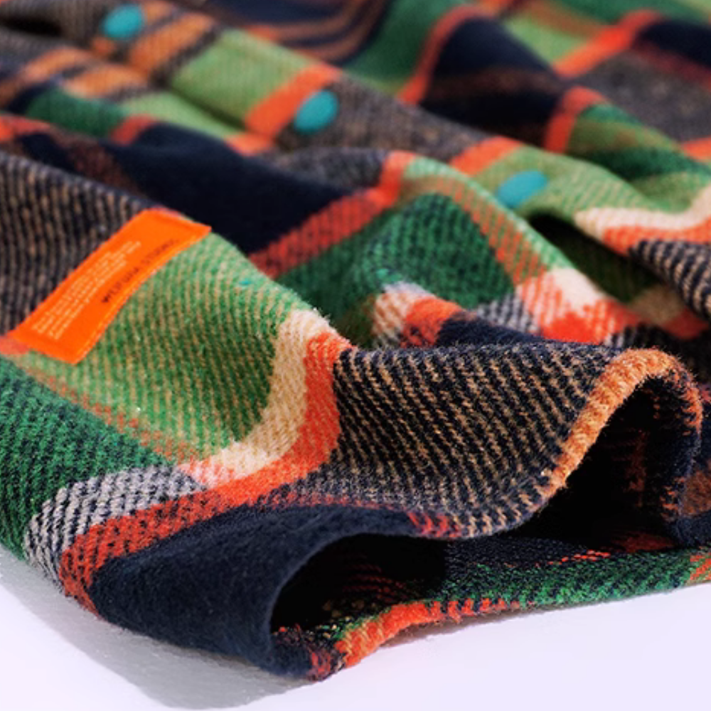 Eyes Letter Patch Embroidered Shirt