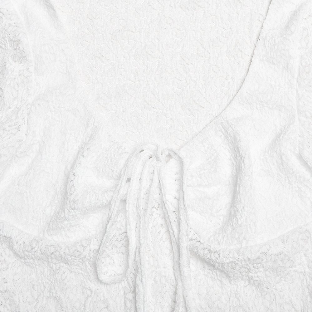 Women's Lace Jacquard Long Sleeve