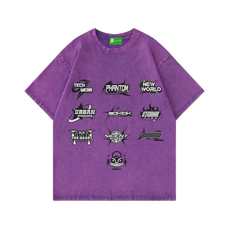 AG Badge 10 Washed T-shirt