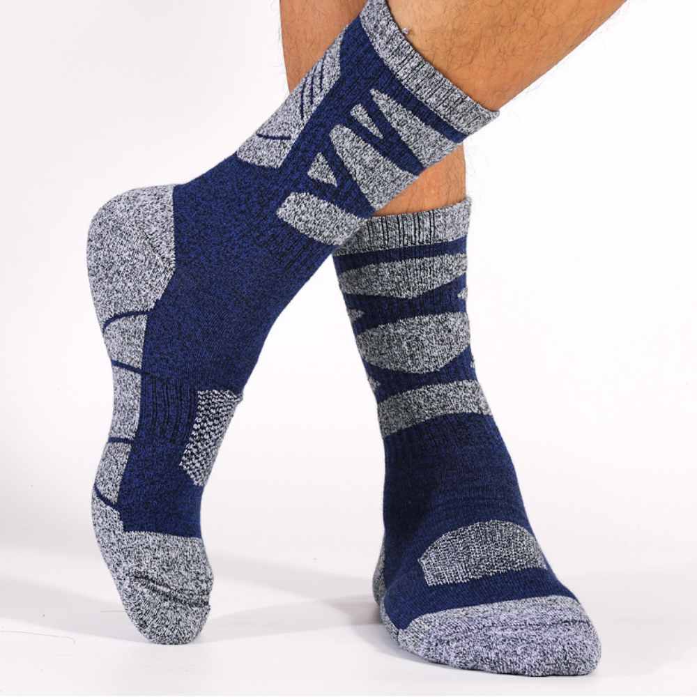 Classic Breathable Contrast Color Socks