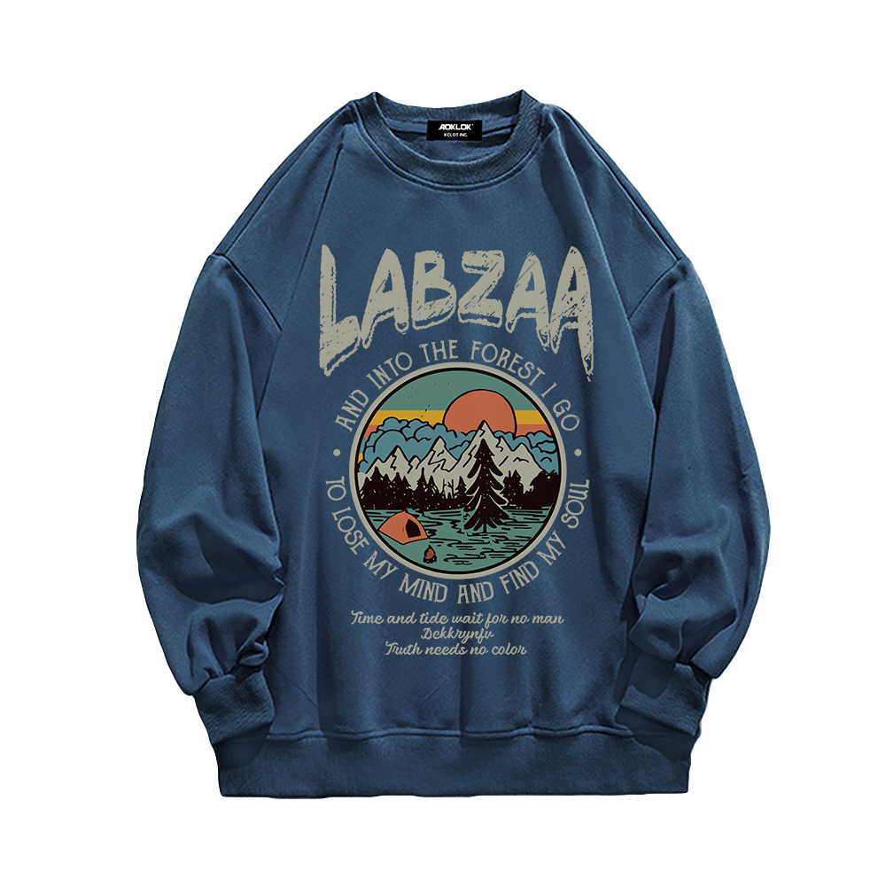 Sunrise Landscape Pattern Sweatshirt
