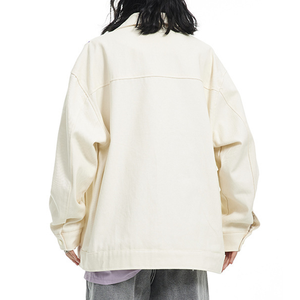 Retro Star Embroidery Jacket