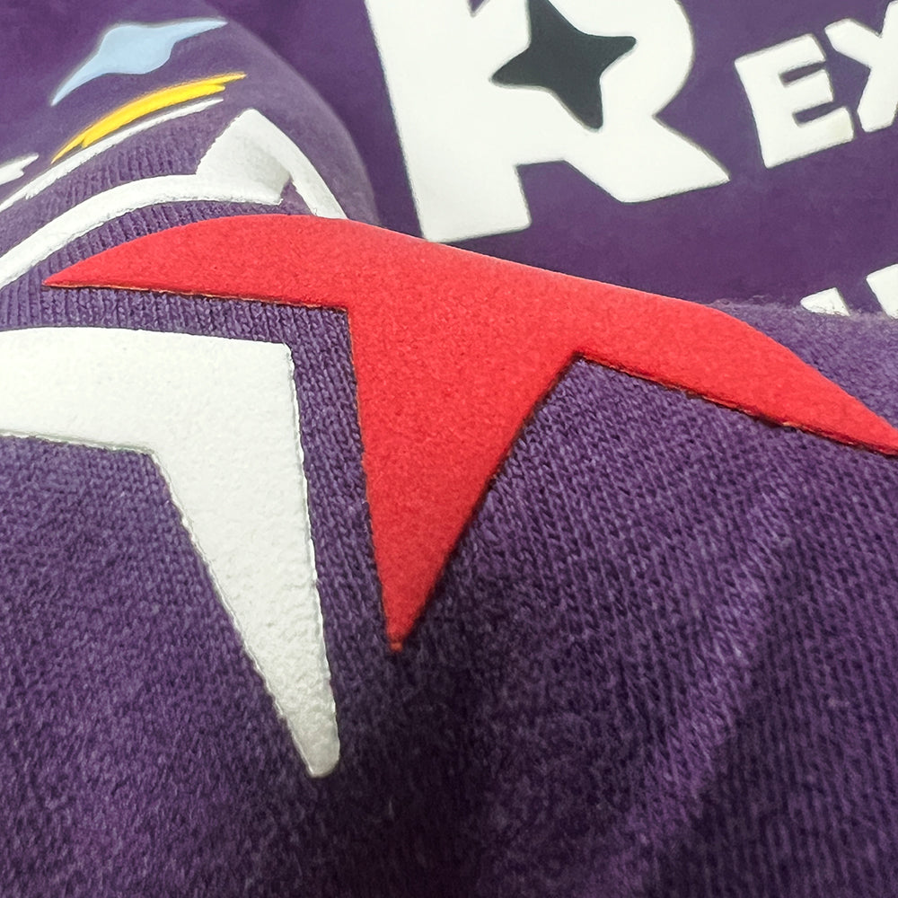 6Kull Full Puff Print Crystal Luxury Milky Way Hoodie