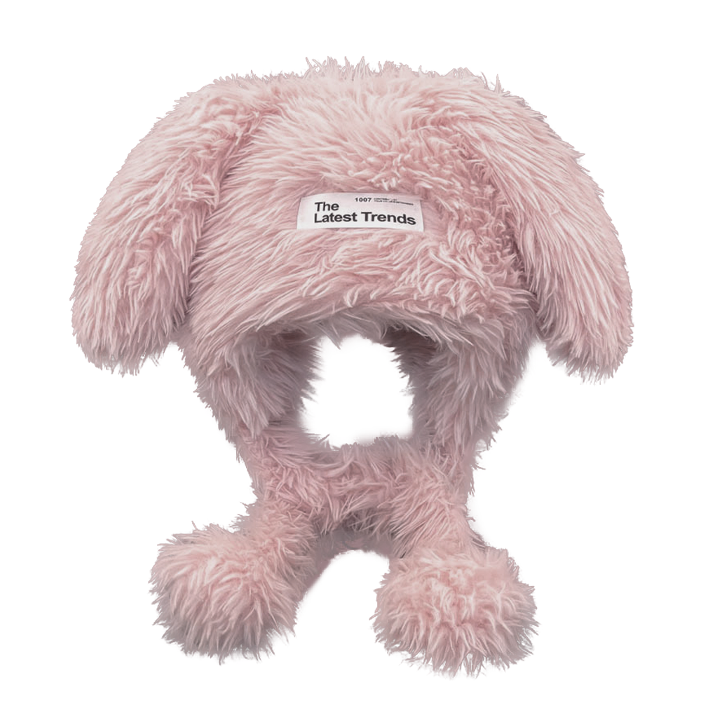 Cute Bunny Plush Thickened Warm Hat