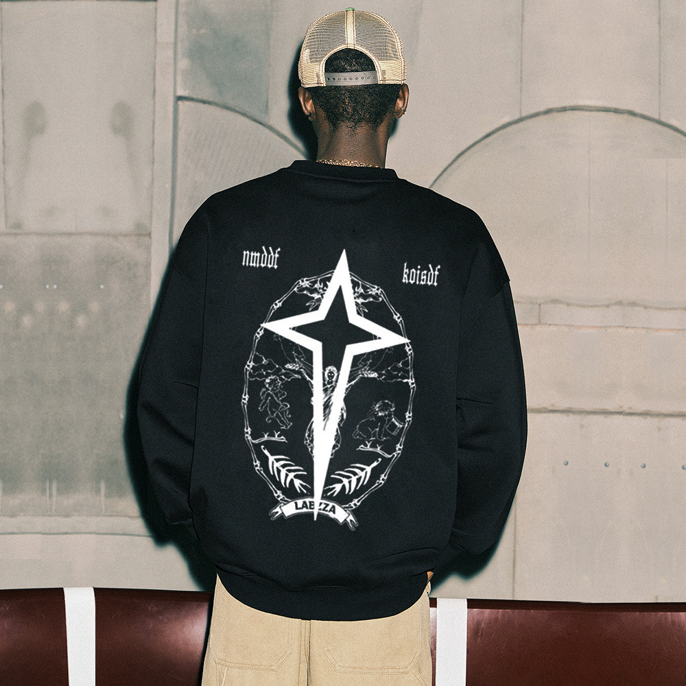 High Street Letter Graphic Sweatshirt