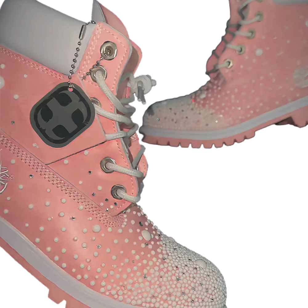 Loop Stone Women’s Bling Pearl Mini Boot