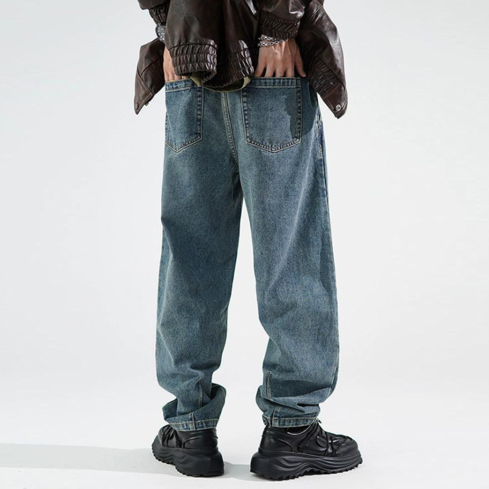 Street Old School Loose Rendy Versatile Harem Jeans