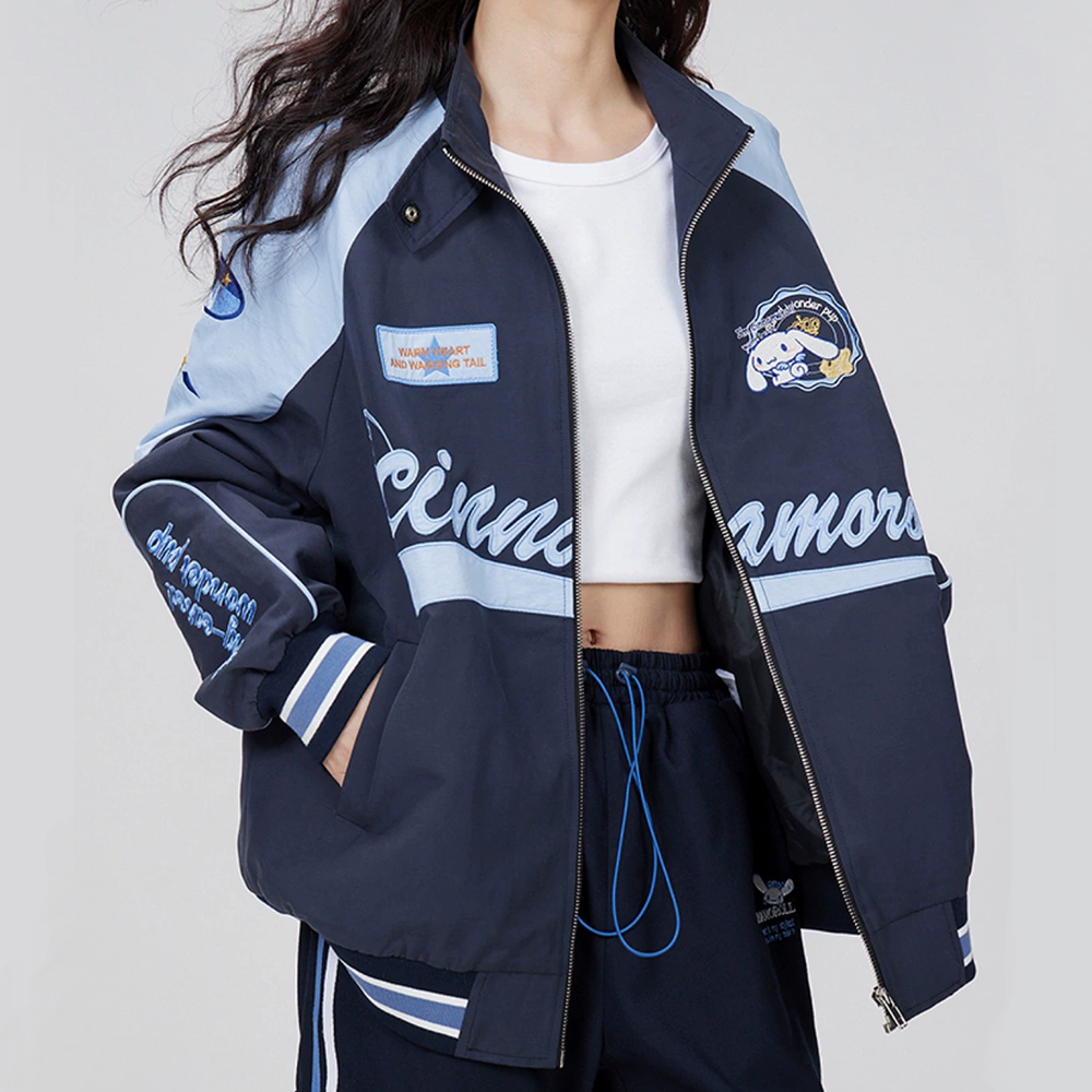 Cute Cartoon Embroidery Jacket