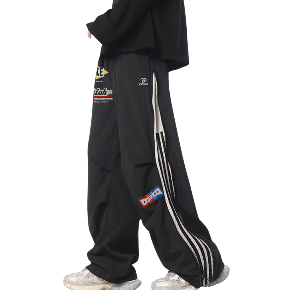 Racing Quick-Drying Print Sweatpants