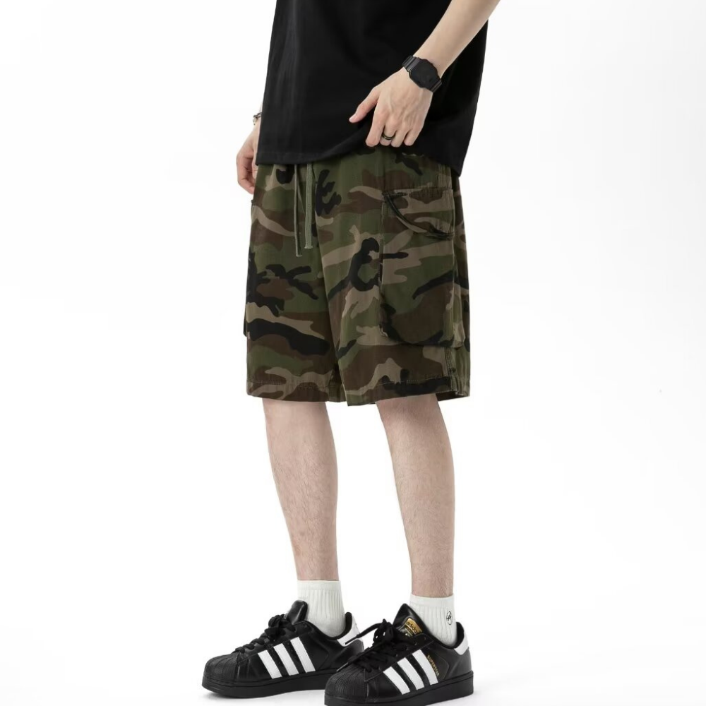 Street Camouflage Cargo Shorts