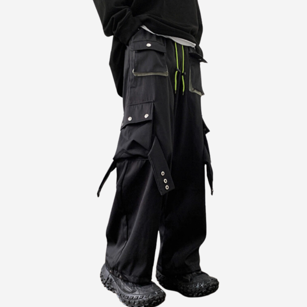 Hip Hop Pocket Couple Cargo Pants