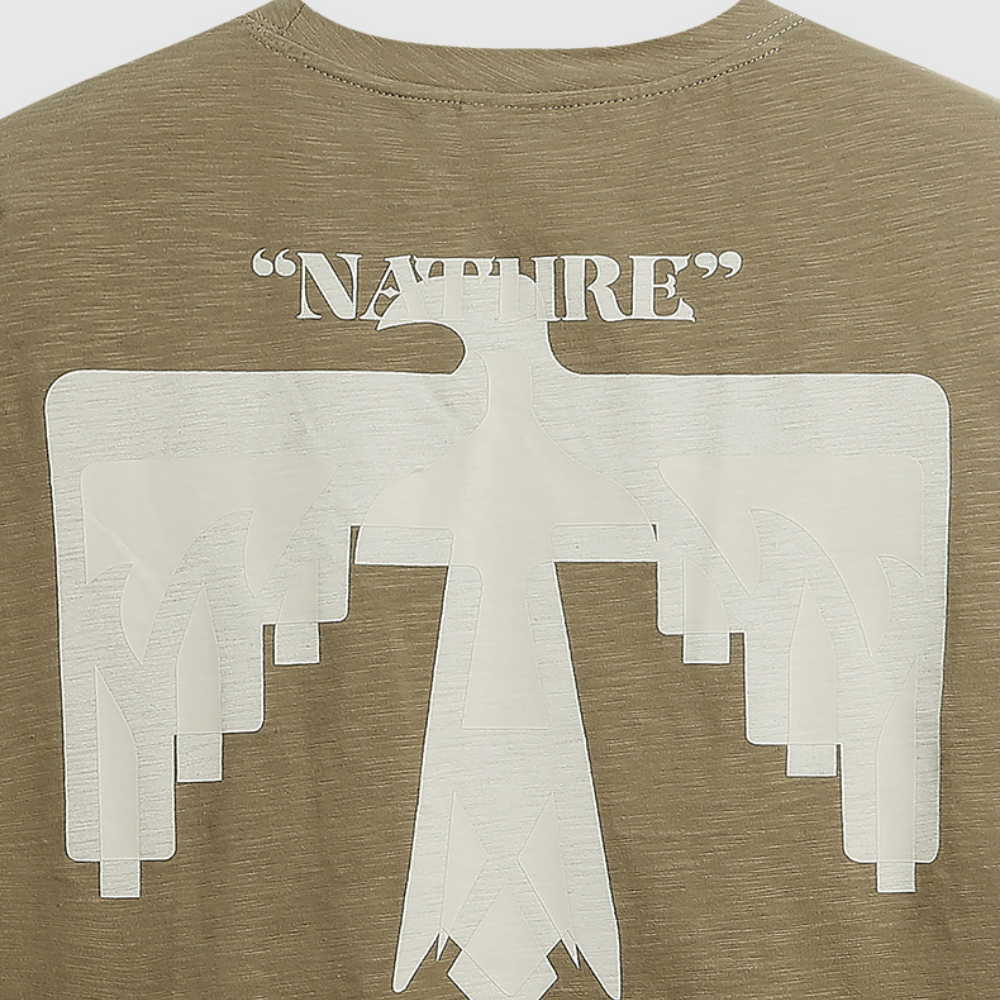 Urban Eagle Print T-shirt