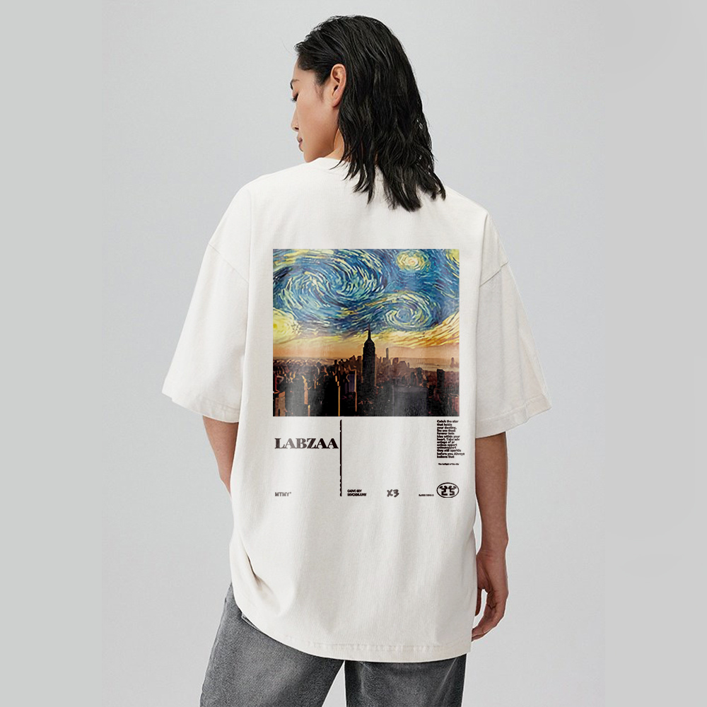 Modern Van Gogh Starry Sky T-Shirt