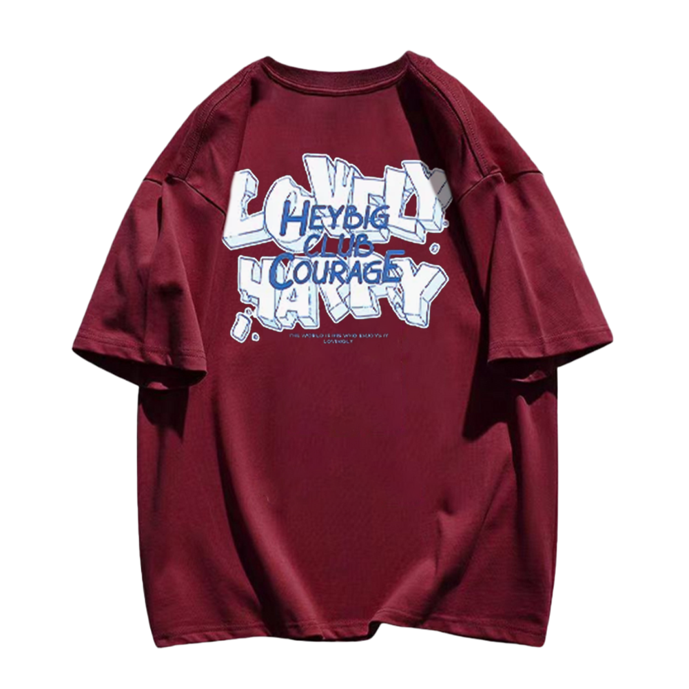3D Letters T-Shirt