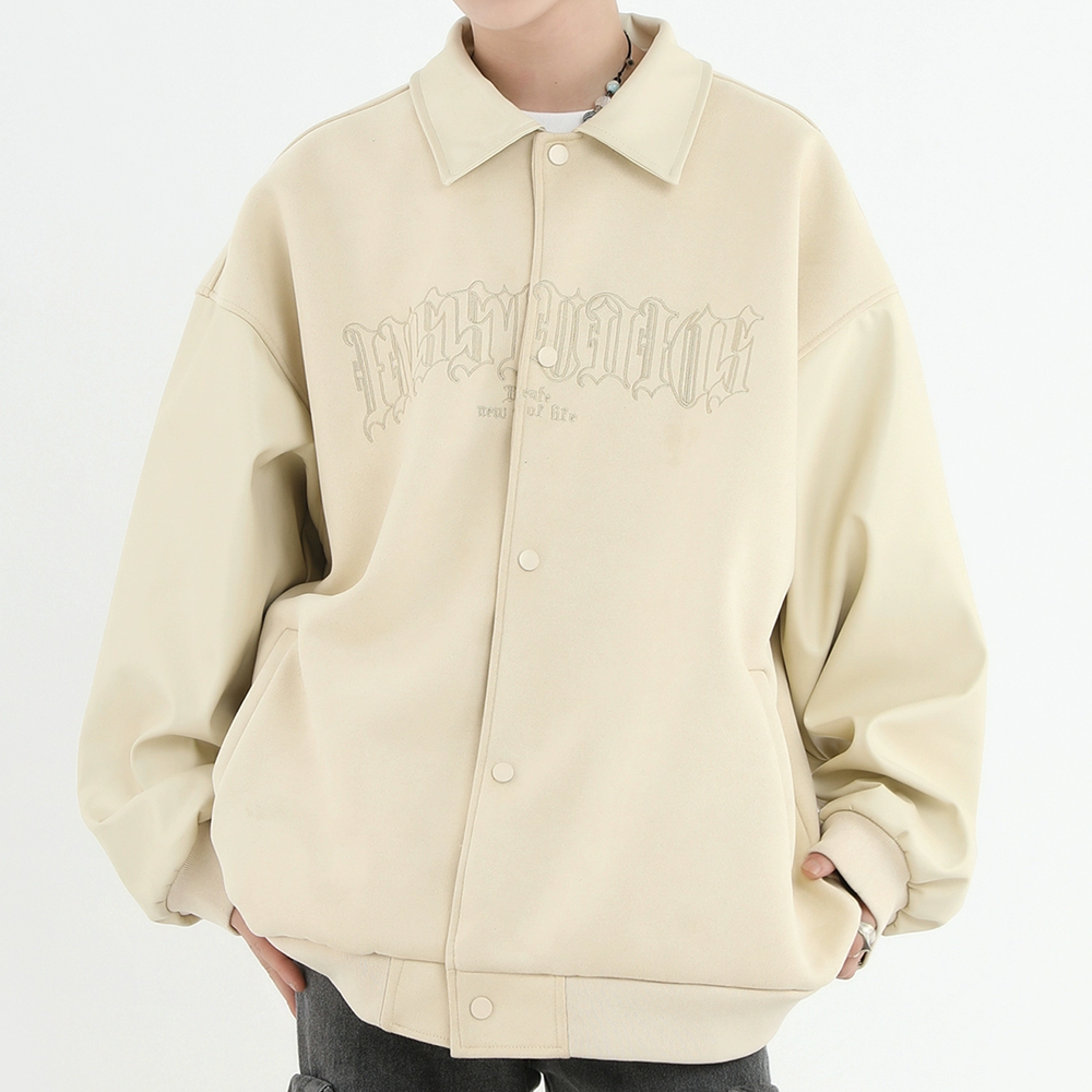 Vintage Suede Embroidery Jacket