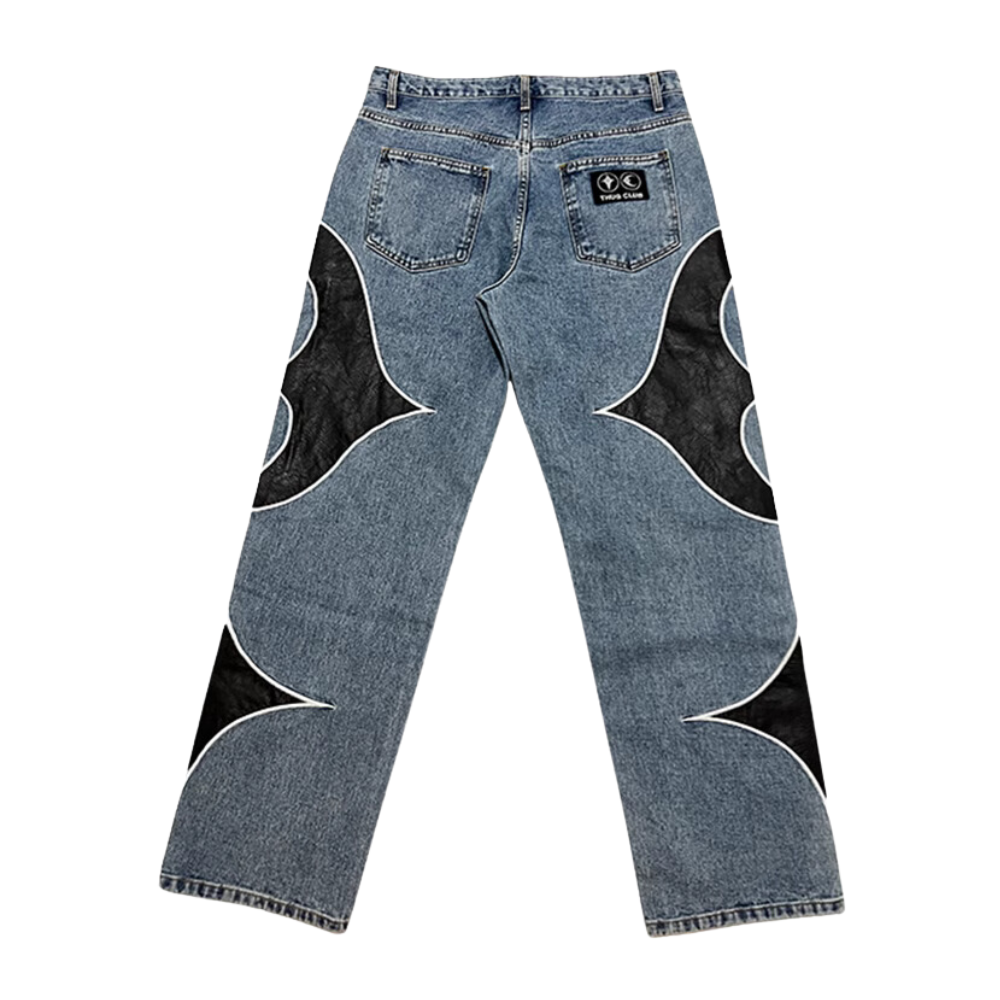 🔥American Hip Hop Street Versatile Printed Jeans