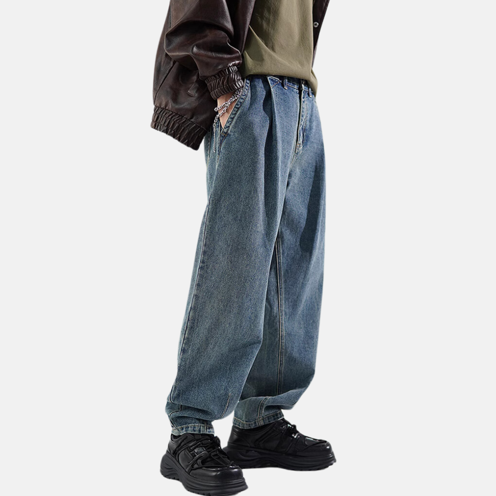Street Old School Loose Rendy Versatile Harem Jeans