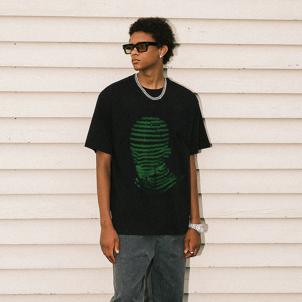 Abstract Masked Man T-shirt