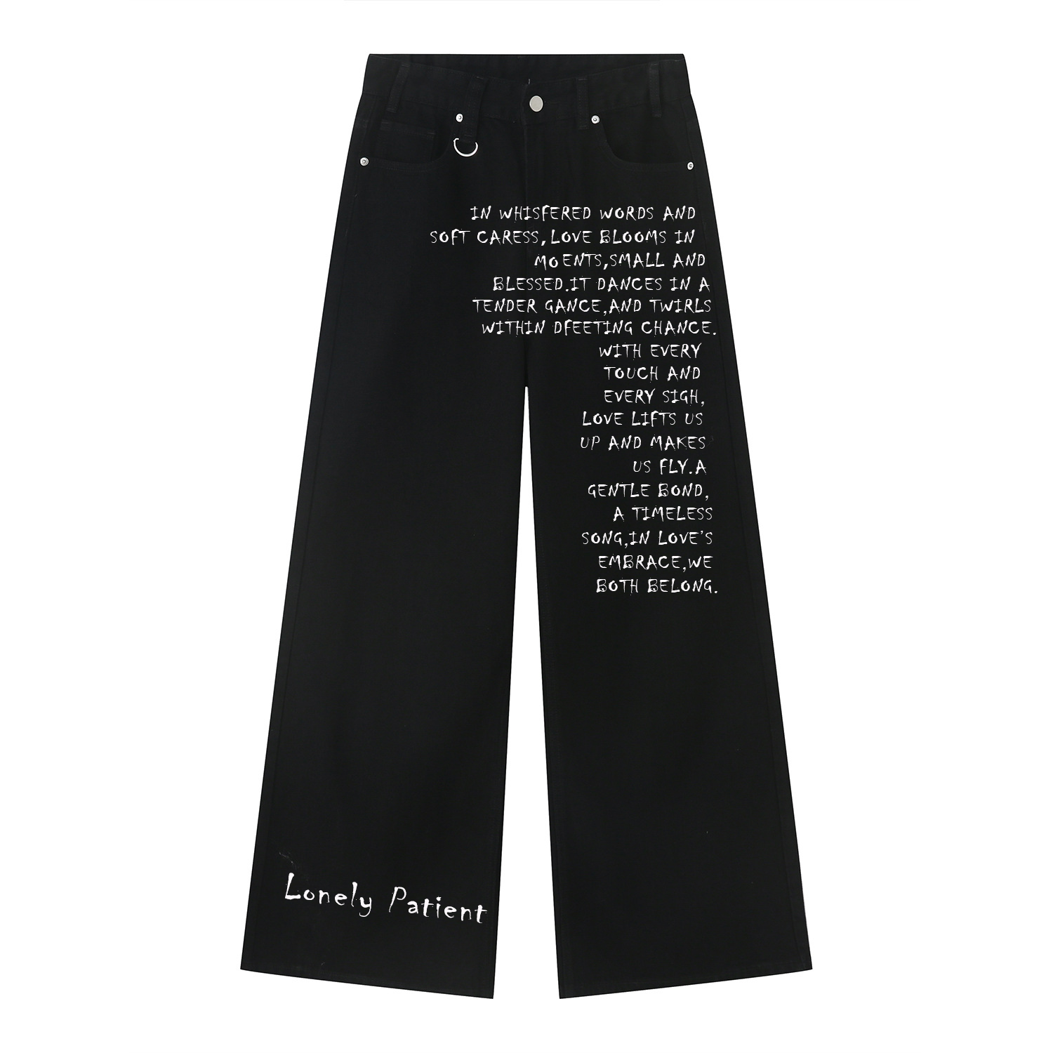 3endlesss. Melancholy Letters Retro Jeans