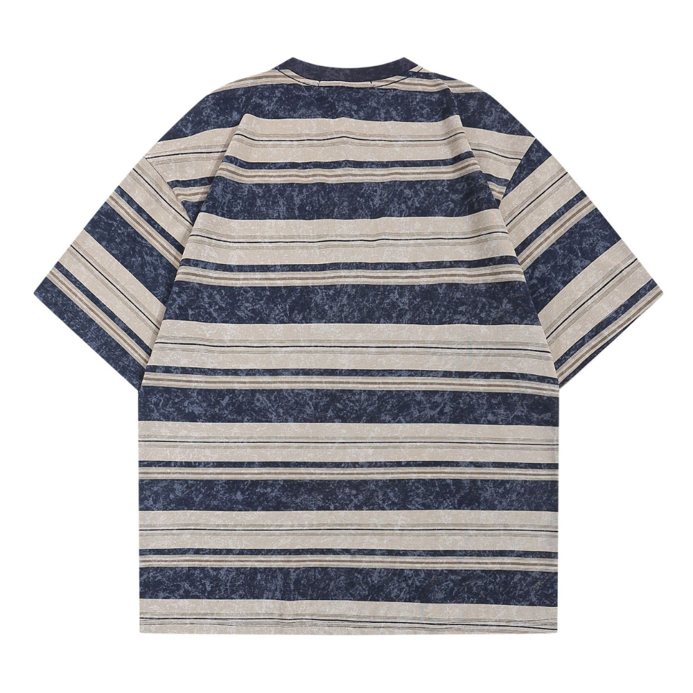 Japanese Vintage Striped T-shirt