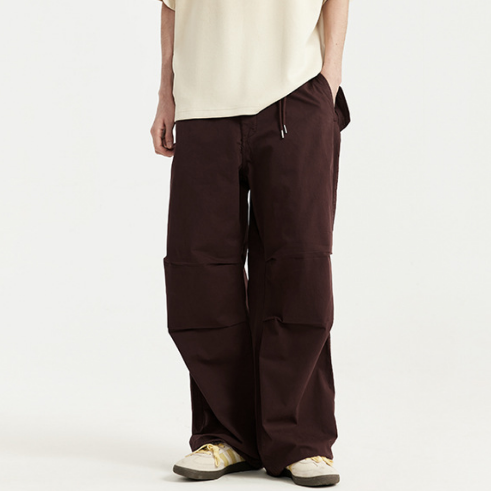 Versatile Pleated Sweatpants