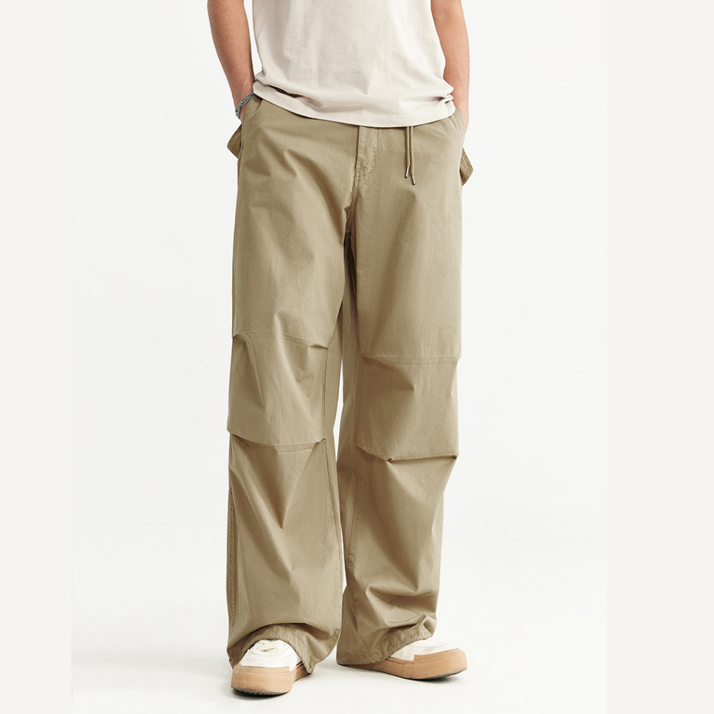 Versatile Pleated Sweatpants