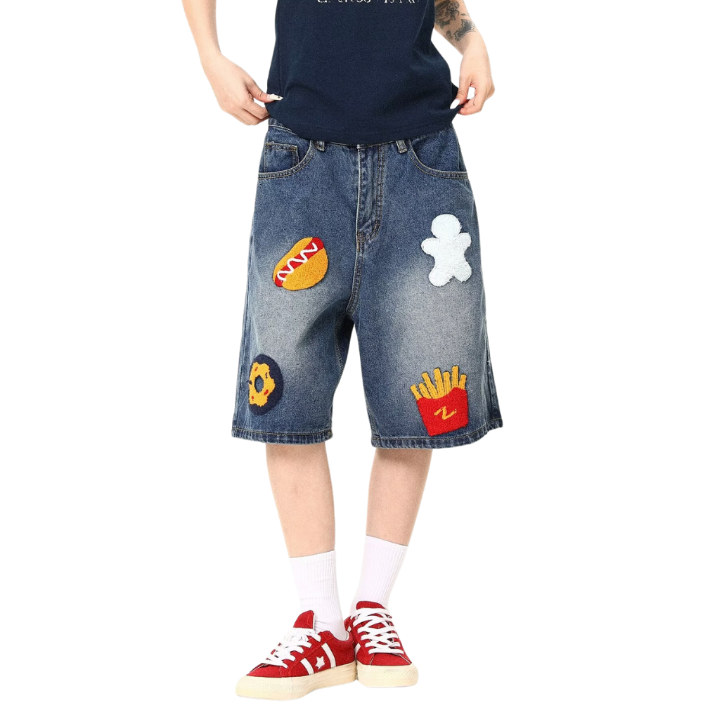 Street Burger Fries Shorts
