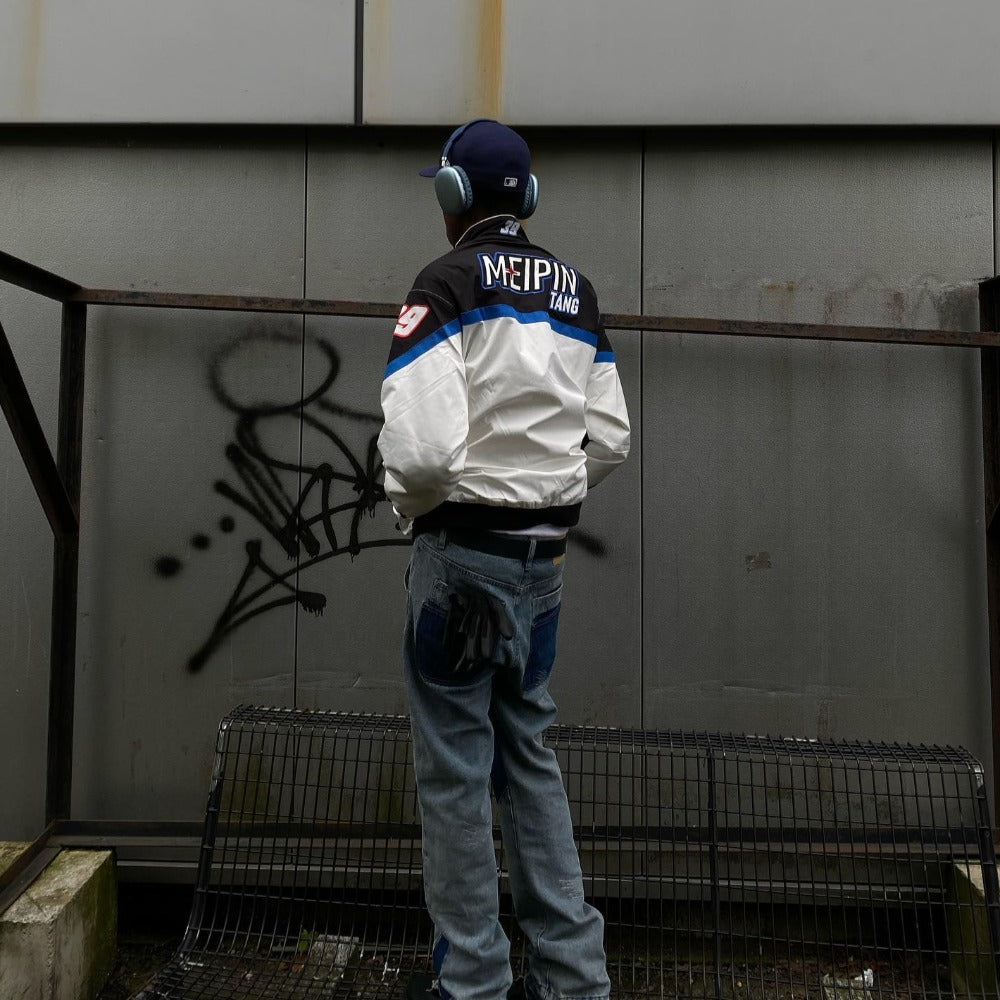 Urban High Street Motorcycle Style Jacket