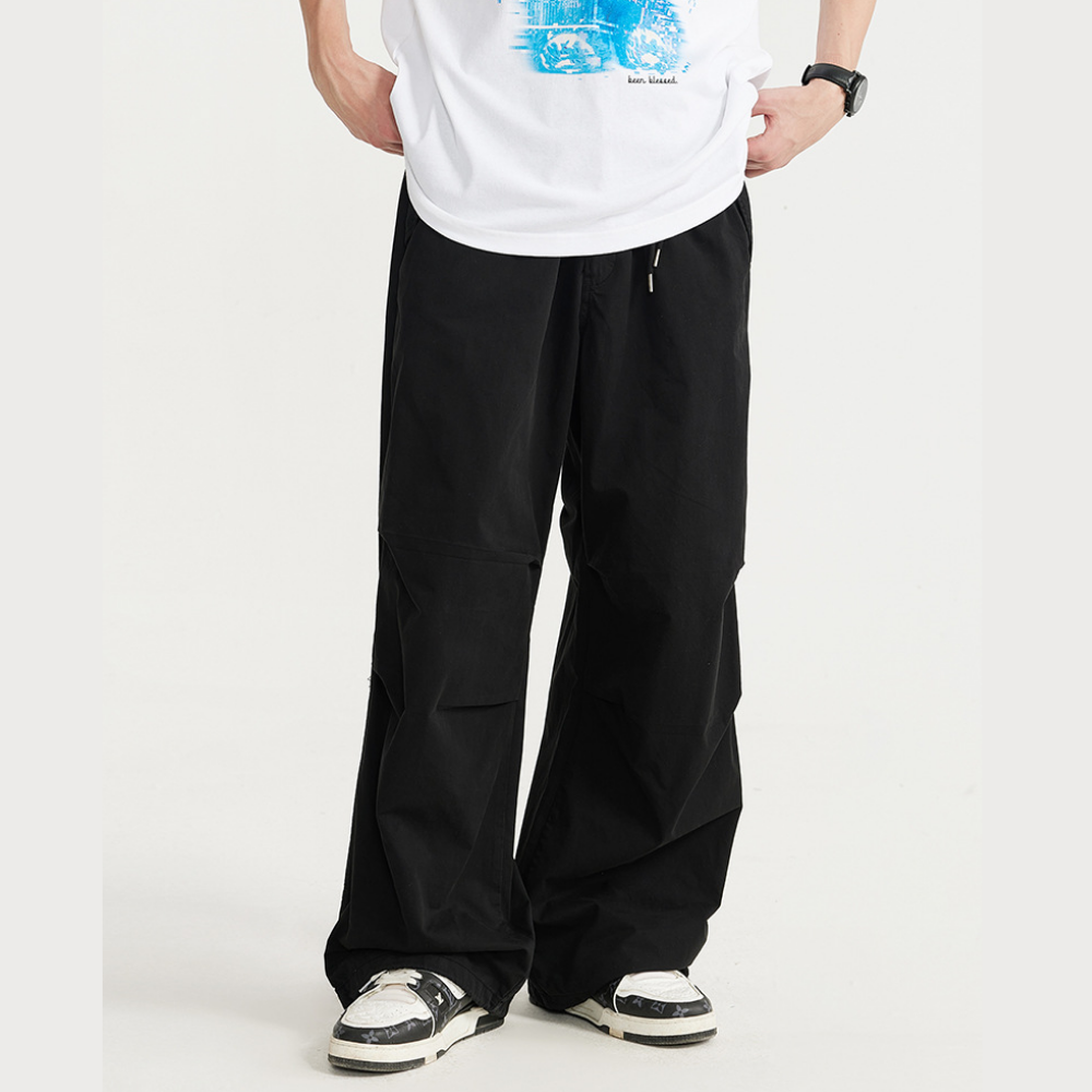 Versatile Pleated Sweatpants