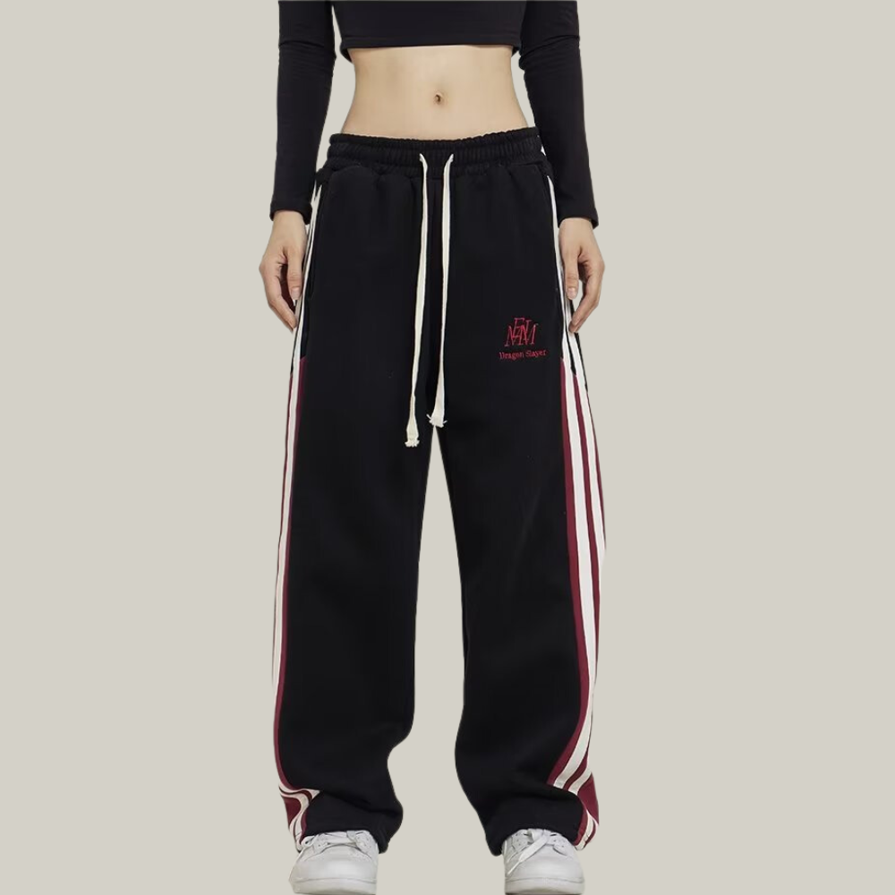 Classic Stripe Straight Sweatpants