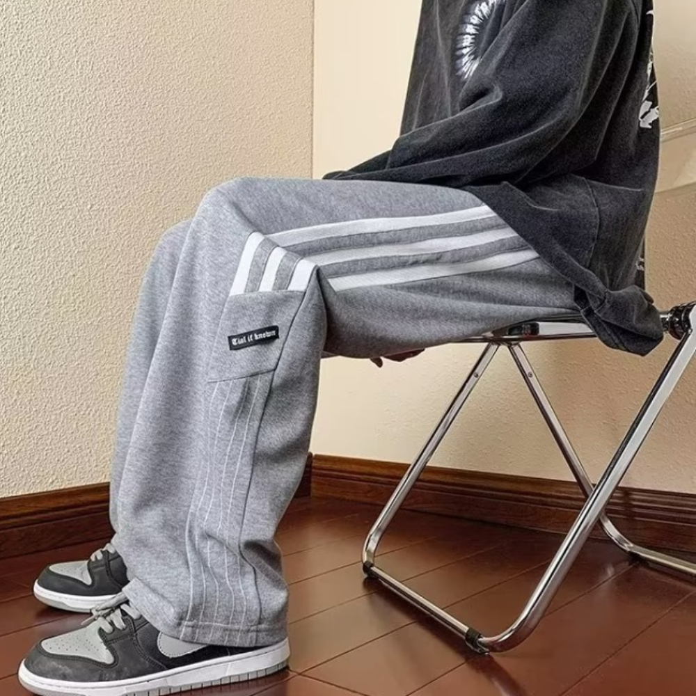 Classic Side Stripe Casual Sweatpants