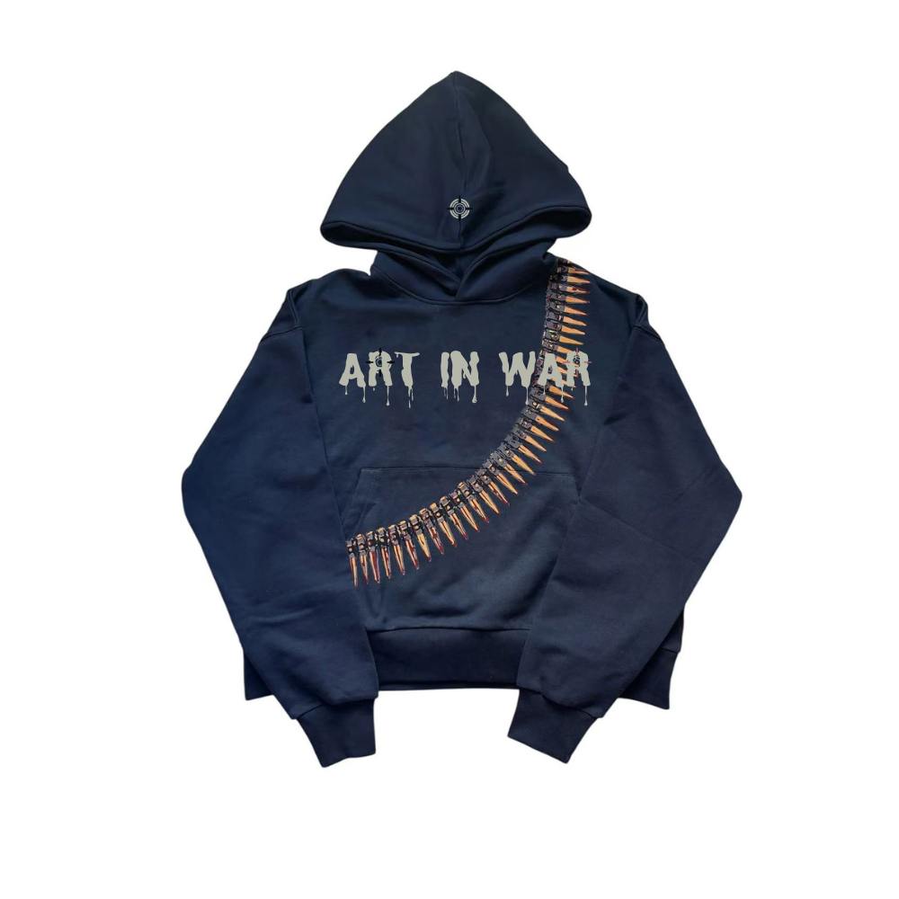 Art In War Basic Bullet Hoodie