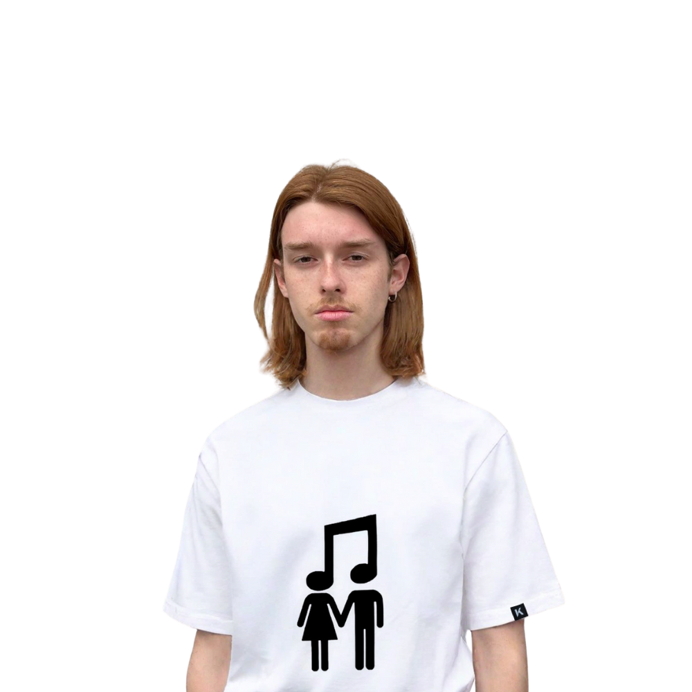 Unseen Echoes Melancholic Simple Notes T-shirt