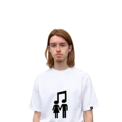 Unseen Echoes Melancholic Simple Notes T-shirt Details